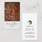 Koch-Baker-Visitenkarte Visitenkarte (Vorne/Hinten)