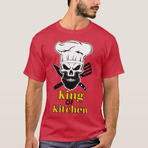 Koch Bart Skelettbake Bartgestein Skelettbahn Co. T-Shirt