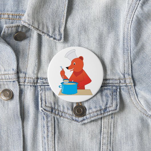 Koch Bear Cooking Soun Fun Animal Kitchen Button