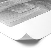 Koch beim Beobachten von Cowboys Karten spielen 2 Poster (Ecke)