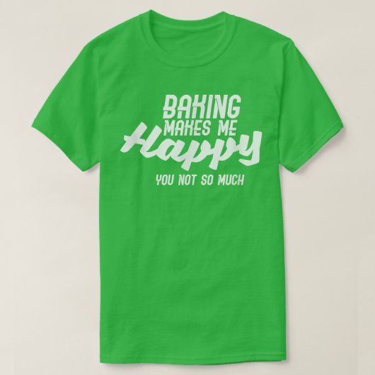 Koch-Beruf Lebensmittel T - Shirt (Design vorne)