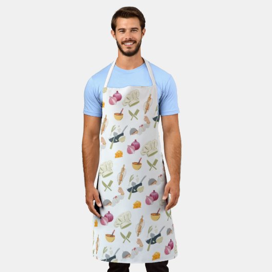 Koch Beruf Vater Muster Schürze (Getragen)