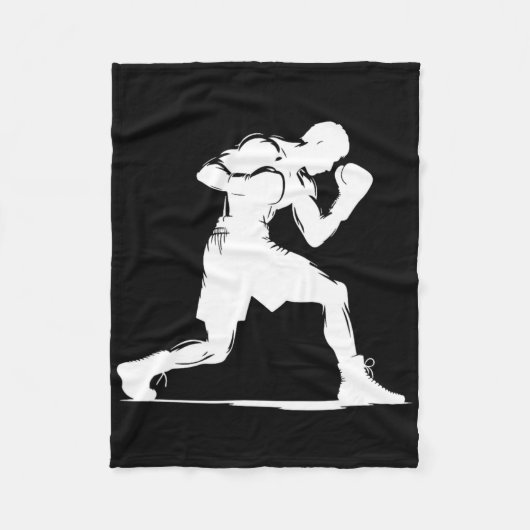 Koch Boxer Guy Fleecedecke (Vorderseite)