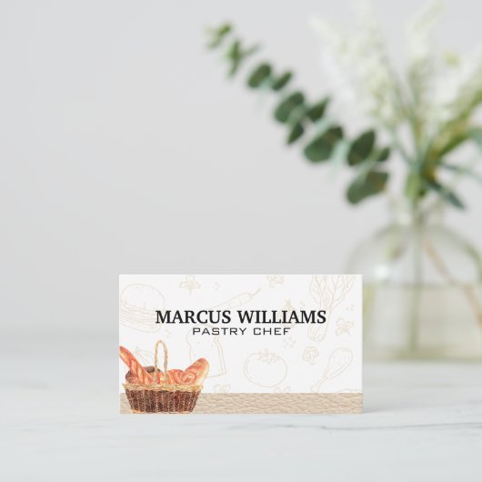 Koch | Brotsorb Visitenkarte (Stehend Vorderseite)