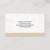 Koch | Brotsorb Visitenkarte (Rückseite)