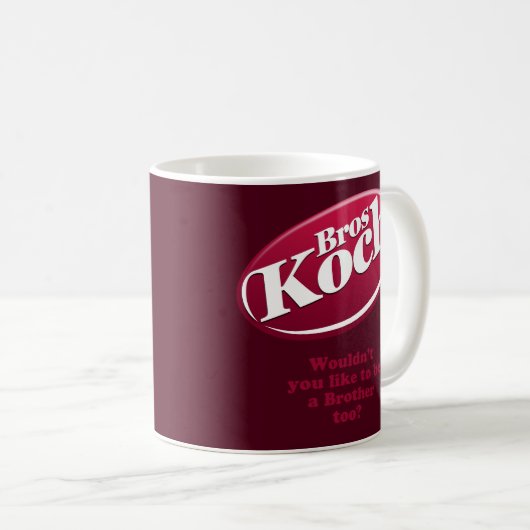Koch Brüder (dunkel) Kaffeetasse (VorderseiteRechts)