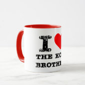 Koch Brüder Tasse (Vorderseite Links)