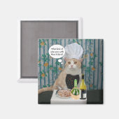 Koch Bubba Kitty Magnet (Vorderseite/Rückseite)