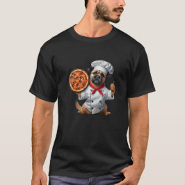 Koch Buddys Adorable Pup Shirt für nationale Pizza