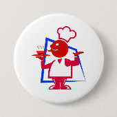 Koch Button (Vorderseite)