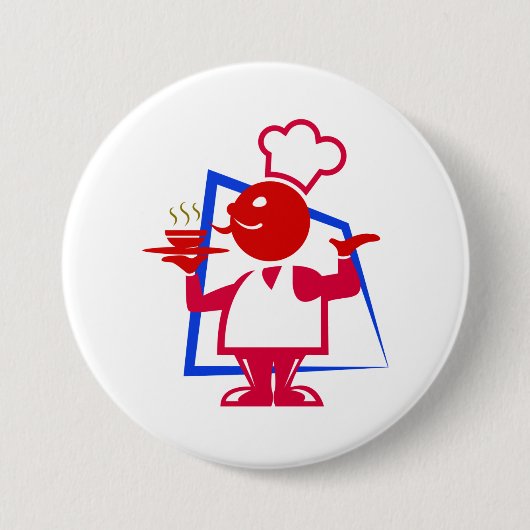 Koch Button (Vorderseite)