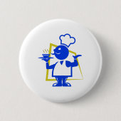Koch Button (Vorderseite)