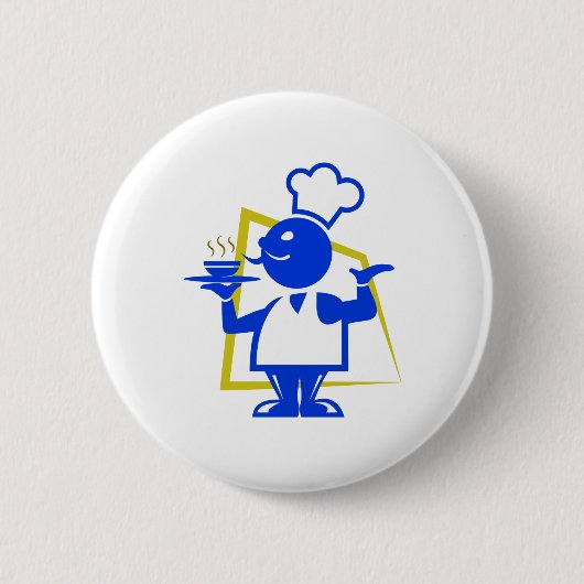Koch Button (Vorderseite)