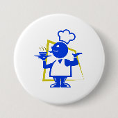 Koch Button (Vorderseite)