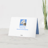 Koch Cat Banquet Geburtstag Karte (Rückseite)