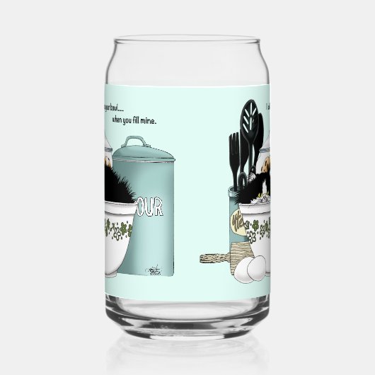 Koch Cat Blue Dosenglas (Links)