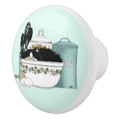 Koch Cat Blue Keramikknauf (Rechts)