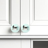 Koch Cat Blue Keramikknauf