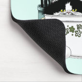 Koch Cat Blue Mousepad (Ecke)