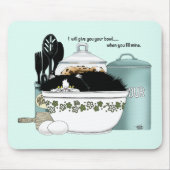 Koch Cat Blue Mousepad (Vorne)