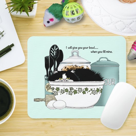 Koch Cat Blue Mousepad