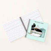 Koch Cat Blue Notizblock (Innenseite)