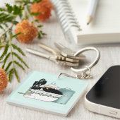 Koch Cat Blue Schlüsselanhänger (Vorderseite rechts)