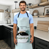 Koch Cat Blue Schürze