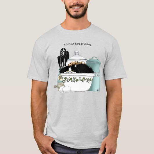 Koch Cat Blue T-Shirt (Vorderseite)