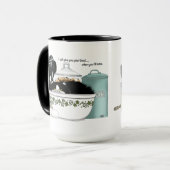 Koch Cat Blue Tasse (Vorderseite Links)