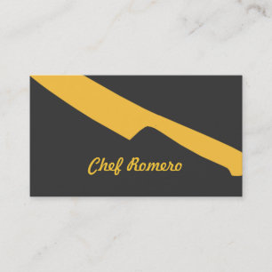 Koch Catering Food Restaurant Business Card Visitenkarte