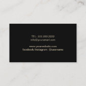 Koch Catering Restaurant Dellago Visitenkarte (Rückseite)