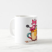 Koch Cat's Coffee Break Kaffeetasse (Vorderseite Links)