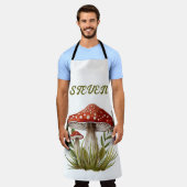 Koch-Chef Pilz Schürze (Getragen)