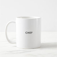 Koch | Chef | Tasse für den französischen Kaffee
