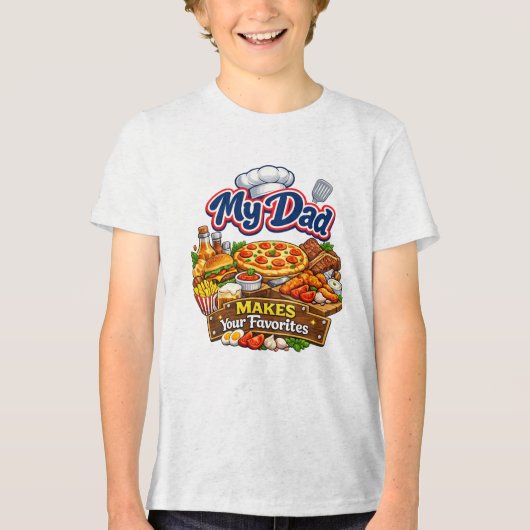 Koch / Chef Tri-Blend Shirt (Vorderseite)