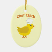 Koch Chick Keramikornament (Vorne)