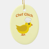 Koch Chick Keramikornament (Hinten)