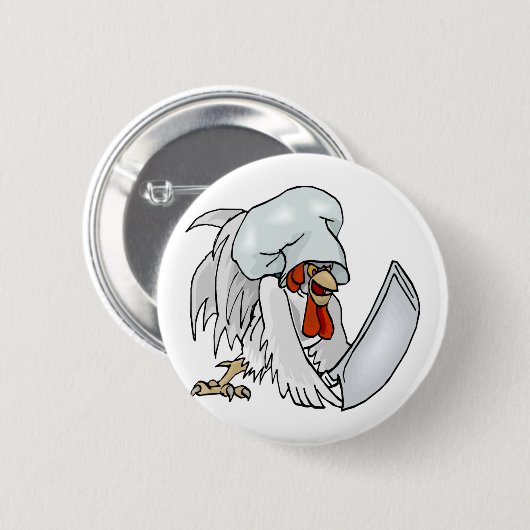Koch Chicken Button (Vorne & Hinten)