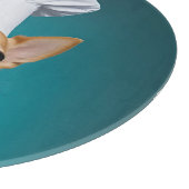 Koch Chihuahua Schneidebrett (Ecke)