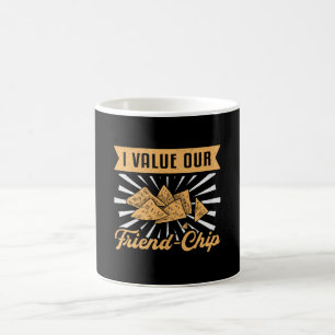 Koch Cook Cooking I Value Our Friend Chip Geschenk Kaffeetasse