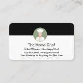 Koch Cook Cooking Theme Business Cards Visitenkarte (Vorderseite)