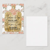 Koch Cook Cutting Board Bloral Visitenkarte (Vorne/Hinten)