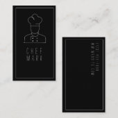 Koch Cook Restaurant Küche Visitenkarte (Vorne/Hinten)