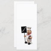 Koch Cook - WELCOME Menükarte (Vorne/Hinten)