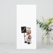 Koch Cook - WELCOME Menükarte (Stehend Vorderseite)