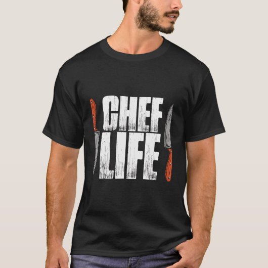 Koch Cooking Butcher Kulturelle Sehenswürdigkeiten T-Shirt (Vorderseite)