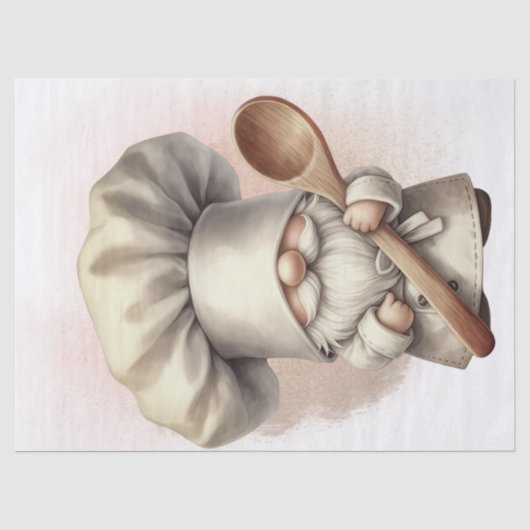 Koch Cooking Gnome Seidenpapier (Vorderseite)