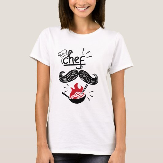 KOCH COOKING MUSTACH T-Shirt (Vorderseite)