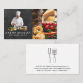 Koch Cooking | Pasta Tomato Food Visitenkarte (Vorne/Hinten)